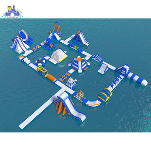 Inflatable Commercial Floating Water Park Inflatable Aqua Park Obstacle Beach Water Park Equipment