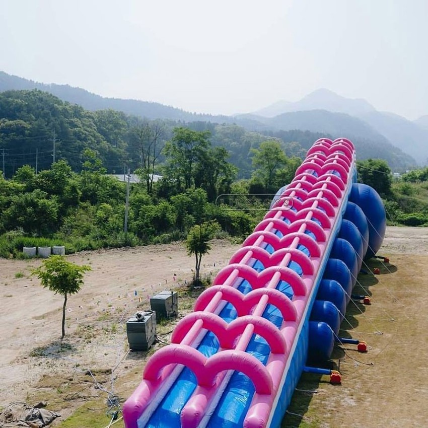 Inflatable Toboggan Slide Water Slide With Toboggan