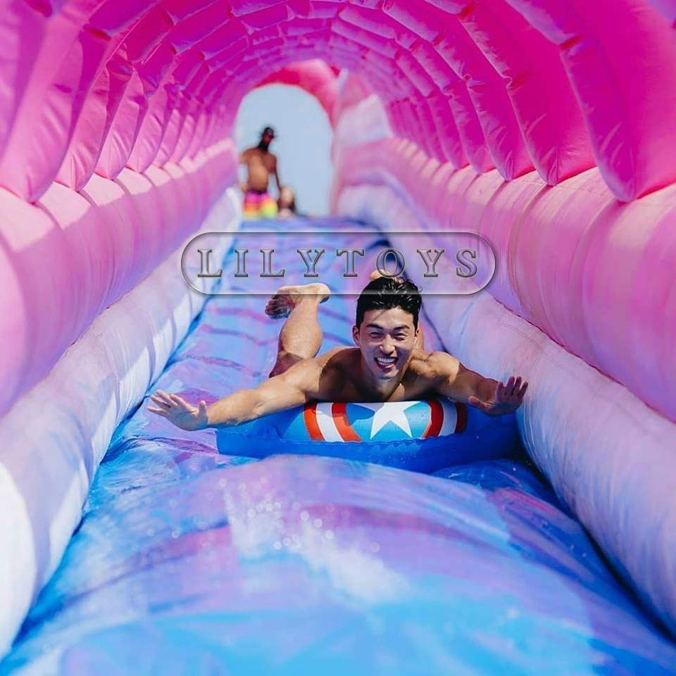 Inflatable Toboggan Slide Water Slide With Toboggan