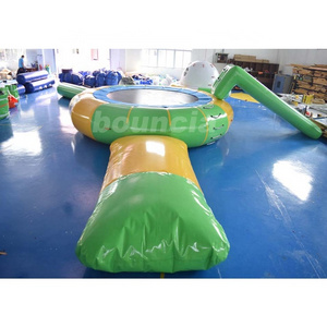 6m Diameter Inflatable Sungear Water Trampoline With Launch