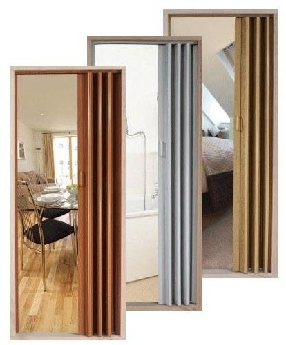 Partition Wall Wood Plastic Sliding Doors pvc folding door