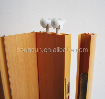 PVC folding door ,plastic accordion door ,sliding door