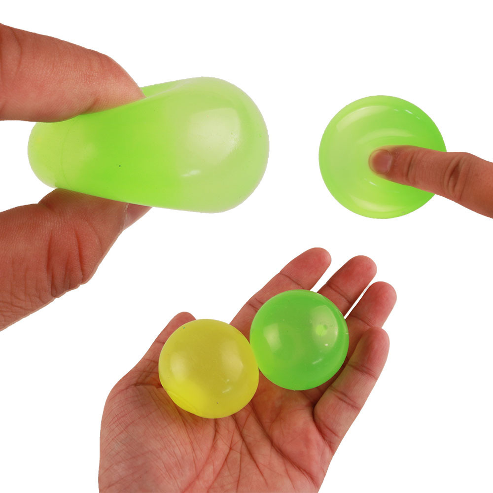 2023 New Promotional Trendy Stretchy Toy Stress Relief Squishy Maltose Filled Frosted Squeeze Ball