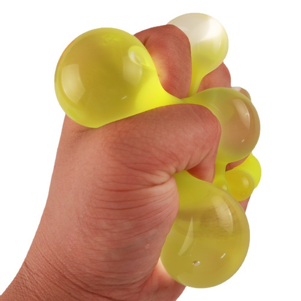 2023 New Promotional Trendy Stretchy Toy Stress Relief Squishy Maltose Filled Frosted Squeeze Ball