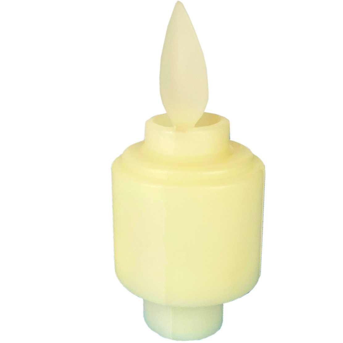 AA Battery Operated Flame Flicking Light Wax LED Christmas Candle Light for Church Home Decor Decoration Not Include Batteries