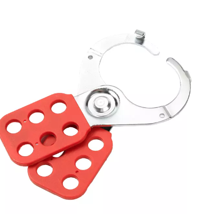 Lockout Tagout Kit 6 Holes for Lockout Tools  Padlocks Device  Proof Locks Steel Padlock  Safety Lockout Tagout Hasp