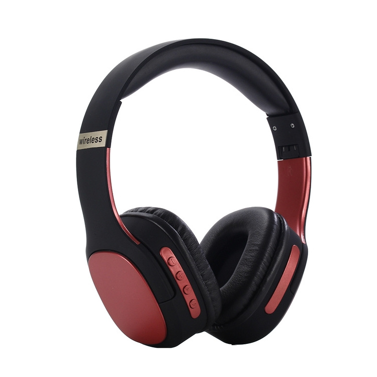 New Arrival Foldable Super Bass Headphone Wireless Headset 5.0 Adjustable Headband Hifi Earphone Wireless Headphone