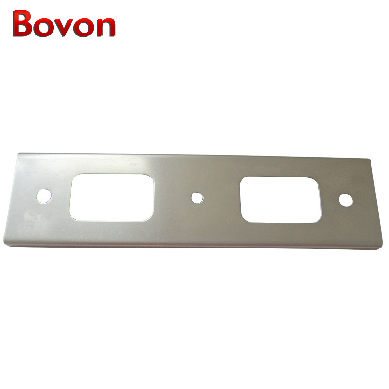 Custom made stainless steel parts sheet metal fabrication metalwork pieces laser cutting holes service