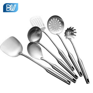 High Quality Hollow Handle Cooking Bbq Tools 10 Pieces Kitchen Stainless Steel Utensils