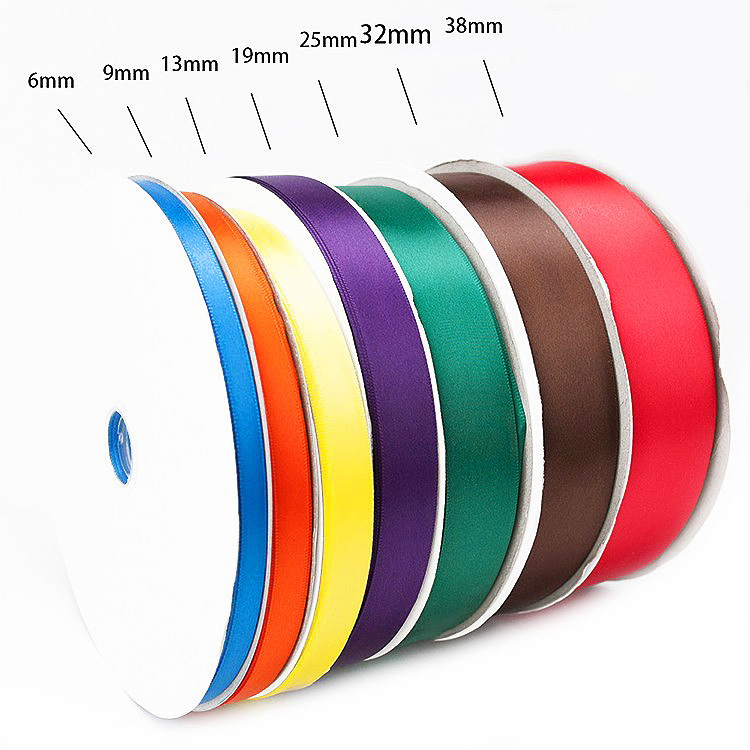 50mm 2 inch silk satin ribbon double faced satin