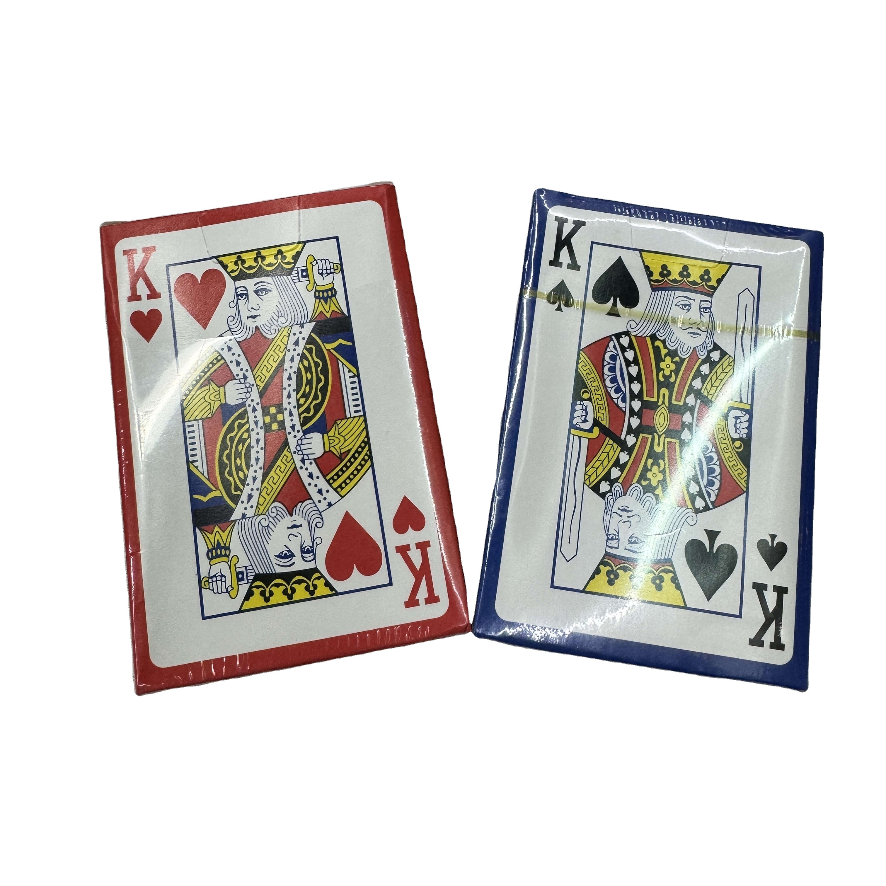 Classic Poker Cards High Quality Blue Red Poker Playing Cards Deck Of Card Game For Sale