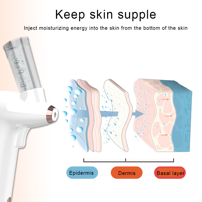 Oxygen Water Jet Skin Care Injection Spray Gun Facial Moisturizing facial spray