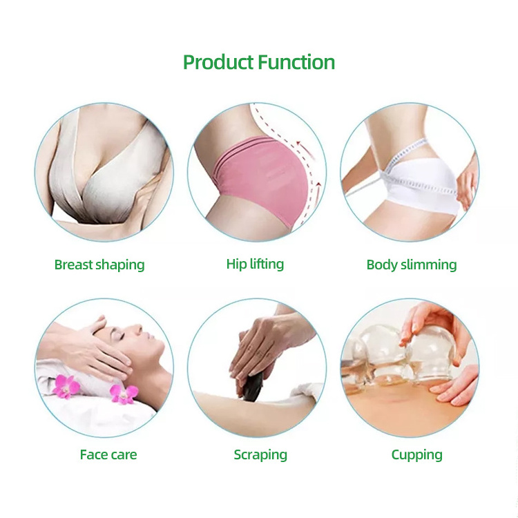 Lymph Drainage spa Cupping therapy sets Vacuum cupping machine