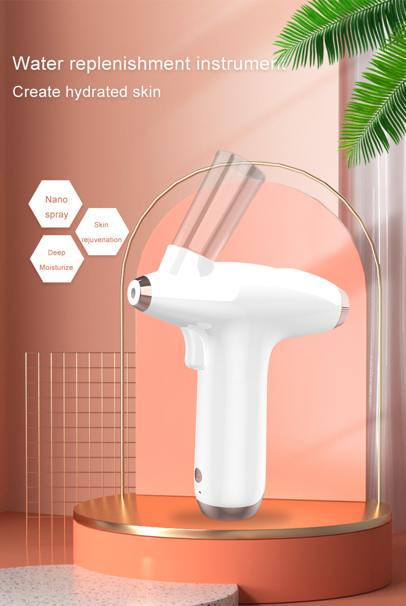 Oxygen Water Jet Skin Care Injection Spray Gun Facial Moisturizing facial spray