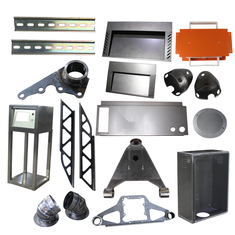 Custom Sheet Metal Stamping Bending Fabrication Workshop Custom Aluminum Stainless Steel Products Welding Parts