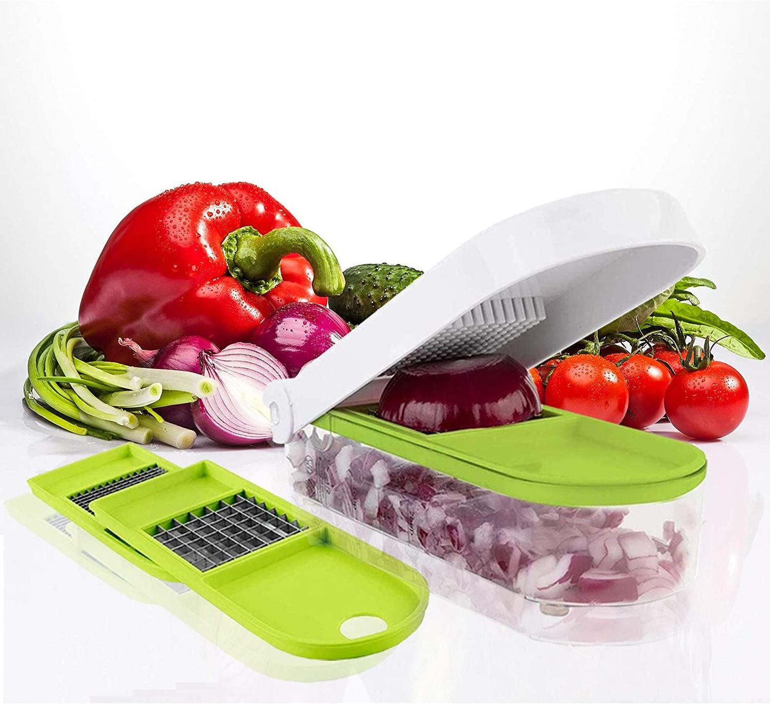 Heavier Duty Onion Dicer Cutter Chopper Pro Multi Funtion Vegetable Cutter slicer with Container