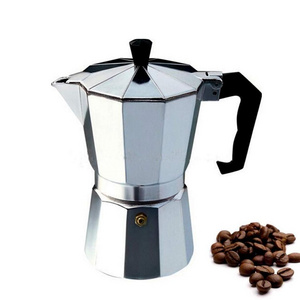 Maker for Great Flavored Strong Espresso Classic Italian Style Moka Pot Coffee Stovetop