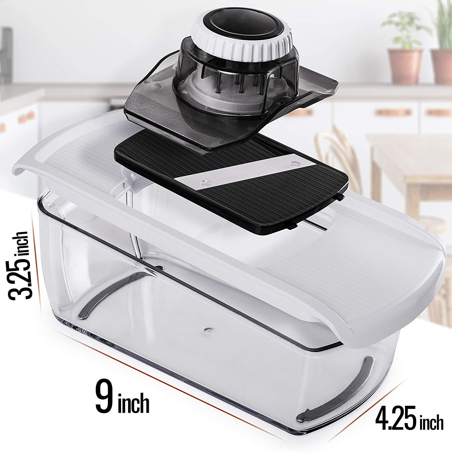 Cheese Food  Slicer 6-in-1 Vegetable Potato Slicer Zoodle Maker BPA-Free Veggie Spiralizer Slicers