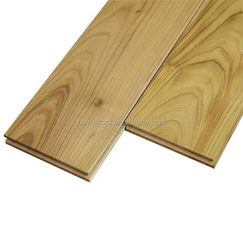 Natural Oiled Asian teak solid wood flooring