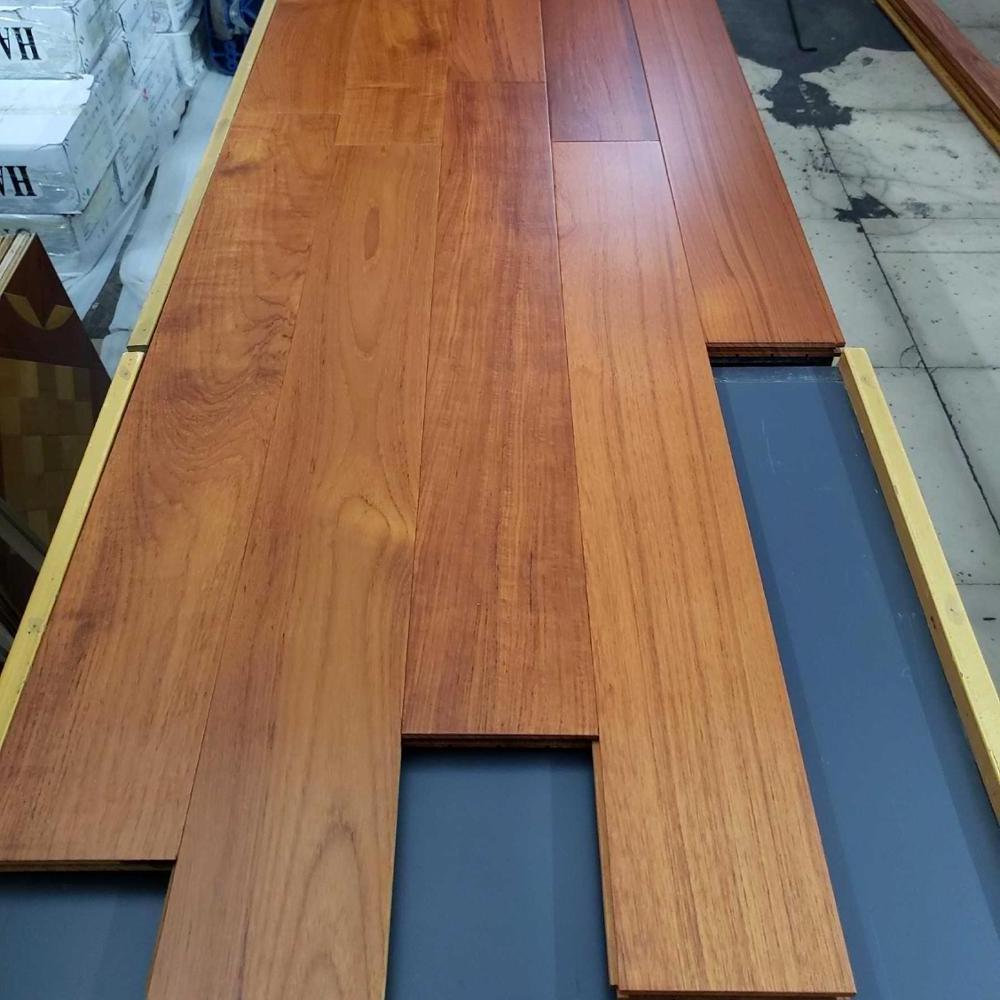 Waterproof Burma teak solid wood flooring