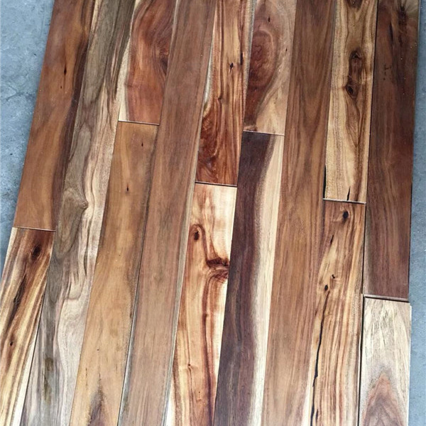 Natural tobacco road small leaf acacia hardwood floors