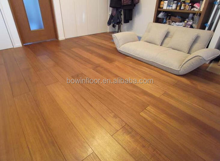 Waterproof Burma teak solid wood flooring