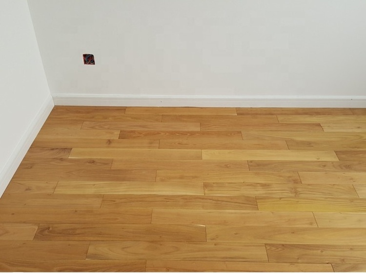 Click Lock Natural Oiled teak hardwood flooring