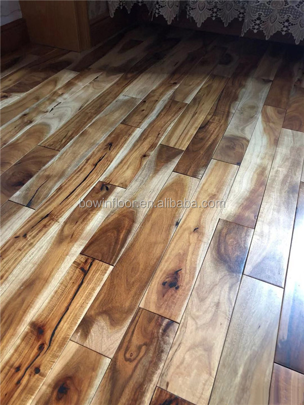 Natural tobacco road small leaf acacia hardwood floors