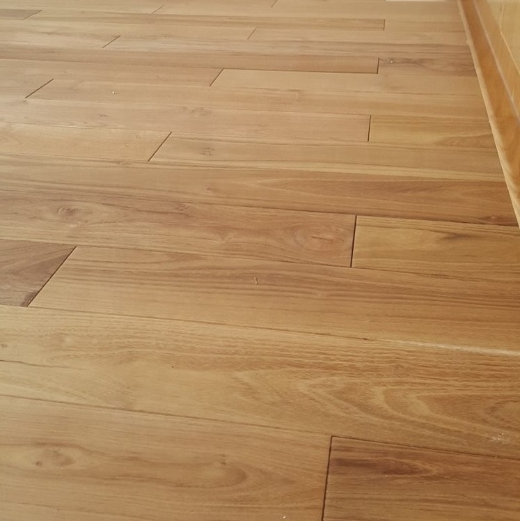 Click Lock Natural Oiled teak hardwood flooring