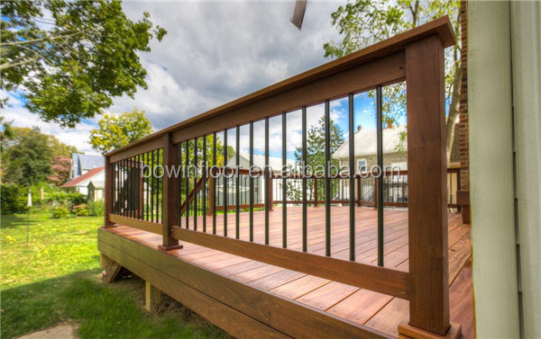 Garden deck balcony Brazilian teak solid wood plank hardwood outdoor flooring