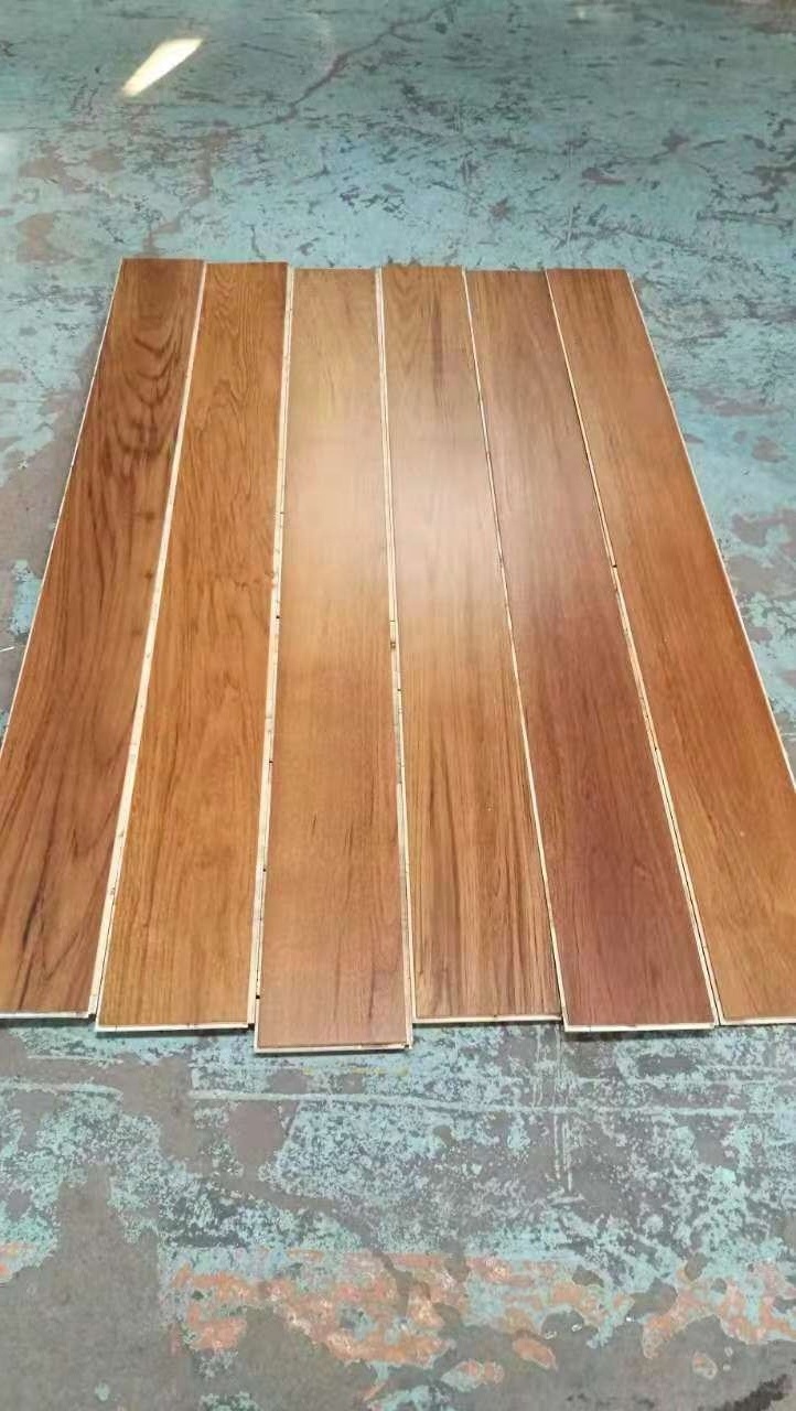 wide long plank burma teak engineered flooring