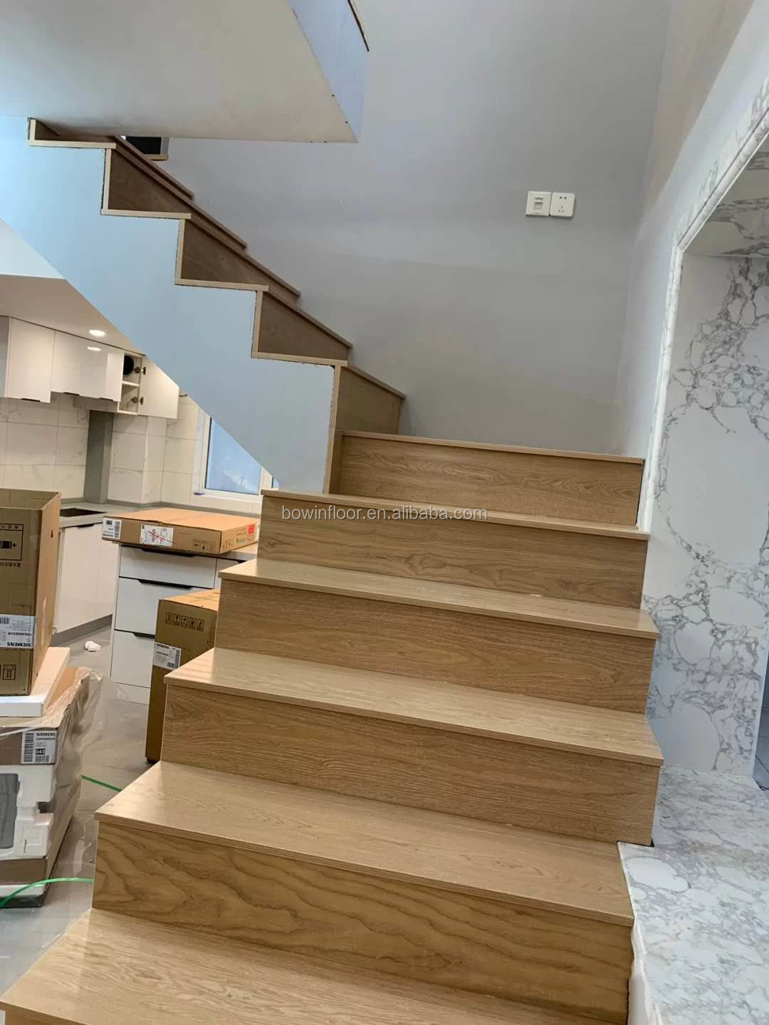 stair bullnose prefinished oak stair treads