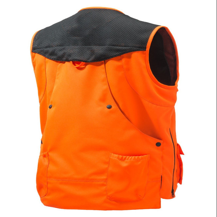 Game Winner Blaze Orange Safety Vest With Factory Price