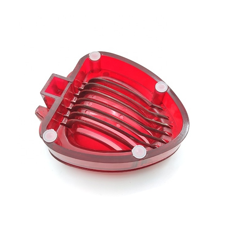 Strawberry Slicer with 7 Stainless Steel Blades, Kitchen Gadgets, Cute Fruit Cutter