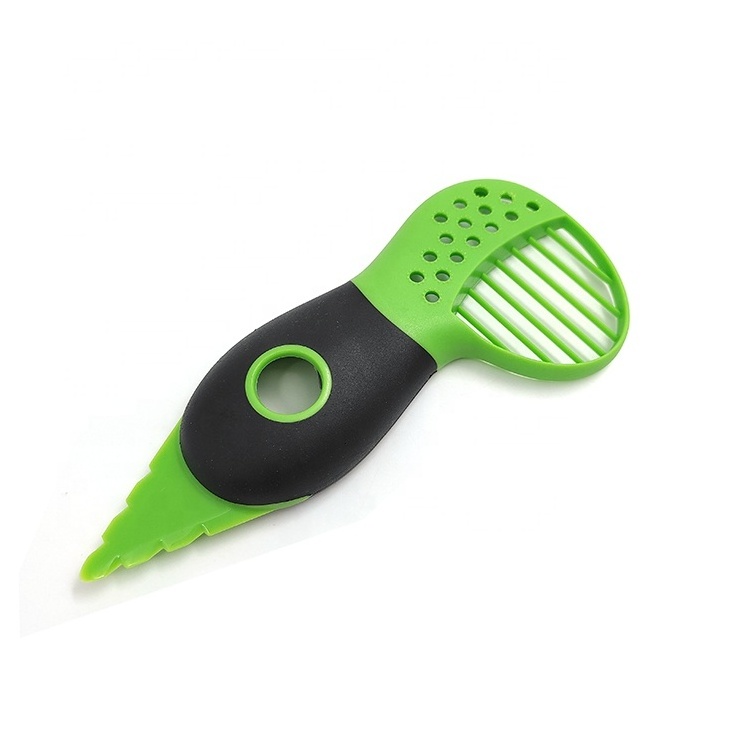 3 In 1 Avocado Slicer Avocado Cutter Fruit & Vegetable Peeler Kitchen Tools, Avocado Cutter Green, Kitchen Gadget