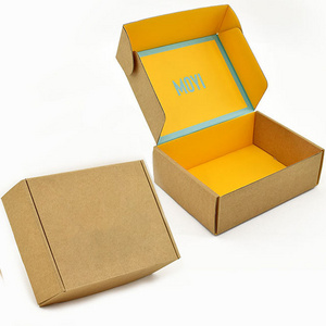 Custom Shipping Packing Box mailer kraft Folding Cardboard Corrugated Gift Packaging foldable Paper Boxes package