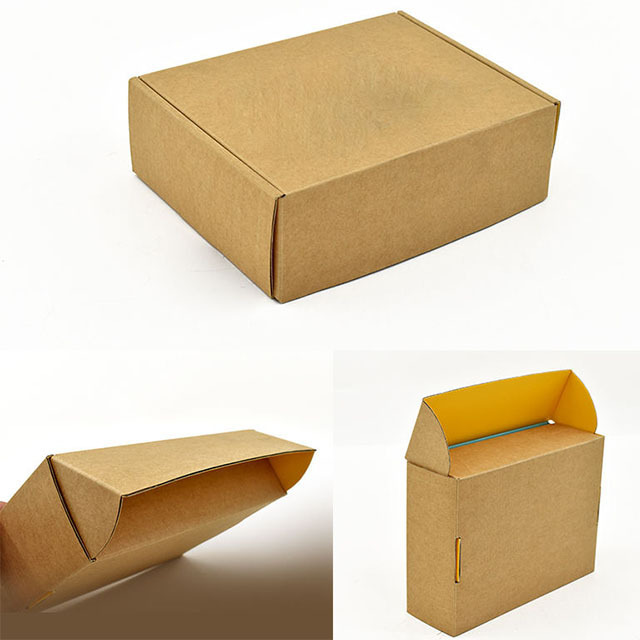 Custom Shipping Packing Box mailer kraft Folding Cardboard Corrugated Gift Packaging foldable Paper Boxes package