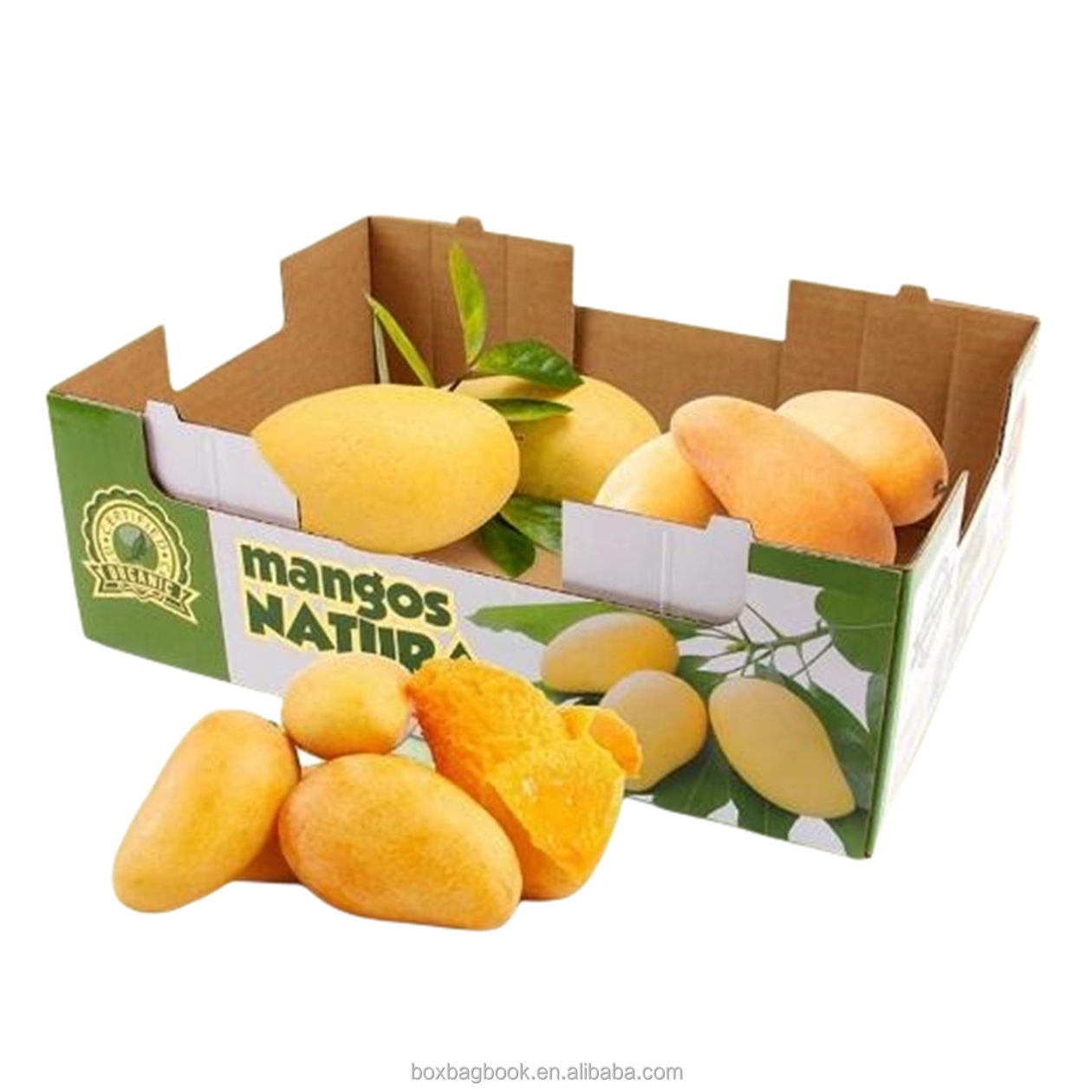 SUNSHINE corrugate paperboard fruit carton boxes apple banana mango packaging box durable rigid fruit delivery paper carton box