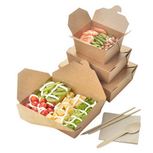 Personalized kraft paper coaster box restaurant fried chicken noodle takeaway packing box jewelry cosmetic gift candle kraft box