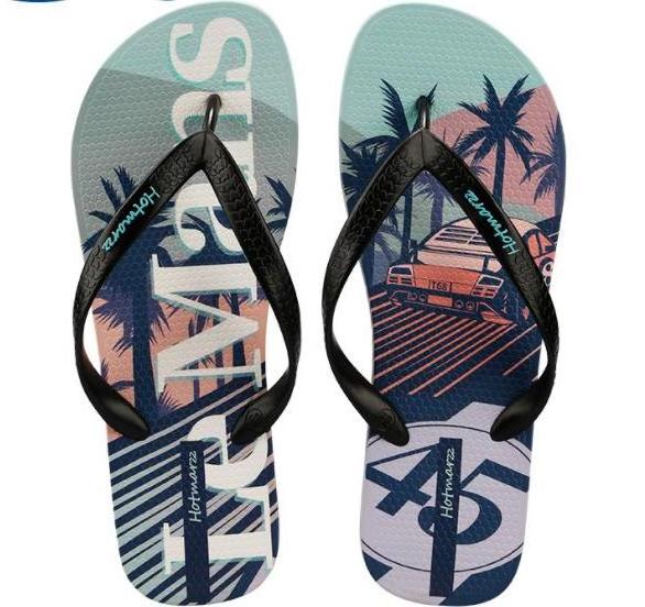 2023 luxury factory cheap summer flat beach sandals slippers printed pvc home slides men's casual designer flipflops