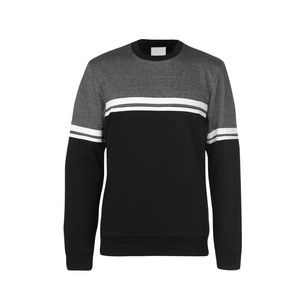 High Quality mens crew neck Breathable sweatshirts blank wholesale non-hooded distressed sweatshirts custom Men Sweatshirt