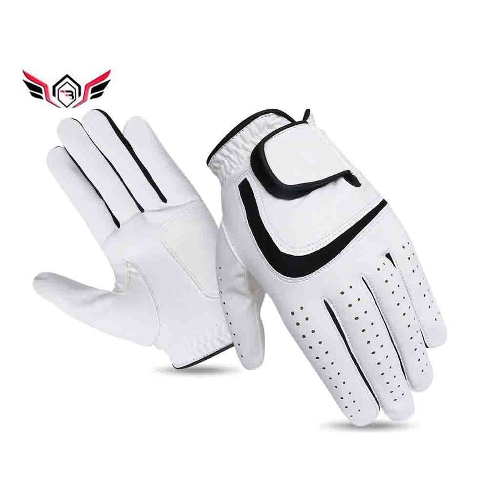 Wholesale Personalized new design Mens Golf Gloves Custom made high quality sheepskin wholesale golf gloves