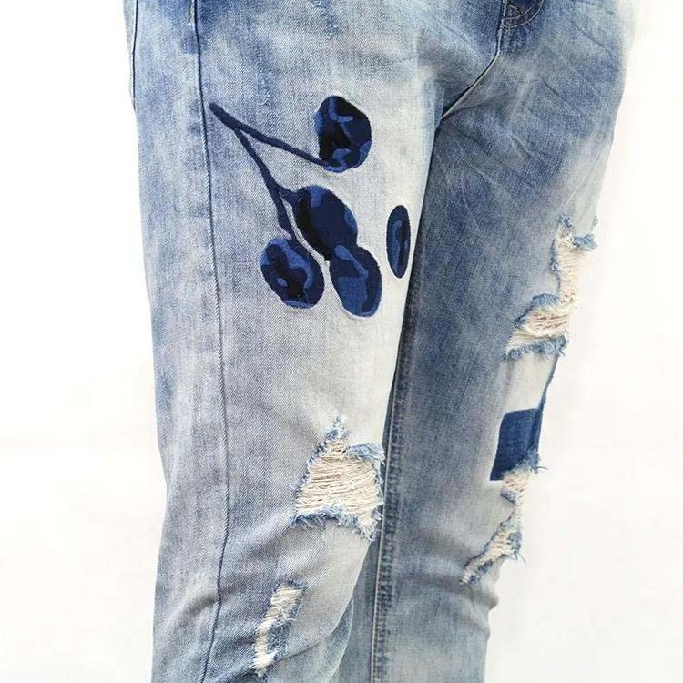 private label Latest Design Men Denim Pants 2024 Custom Logo Men Clothes Jeans For Men Denim Jean pants