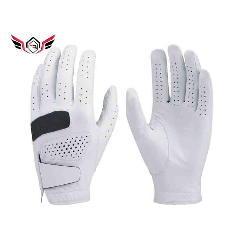 Wholesale Personalized new design Mens Golf Gloves Custom made high quality sheepskin wholesale golf gloves