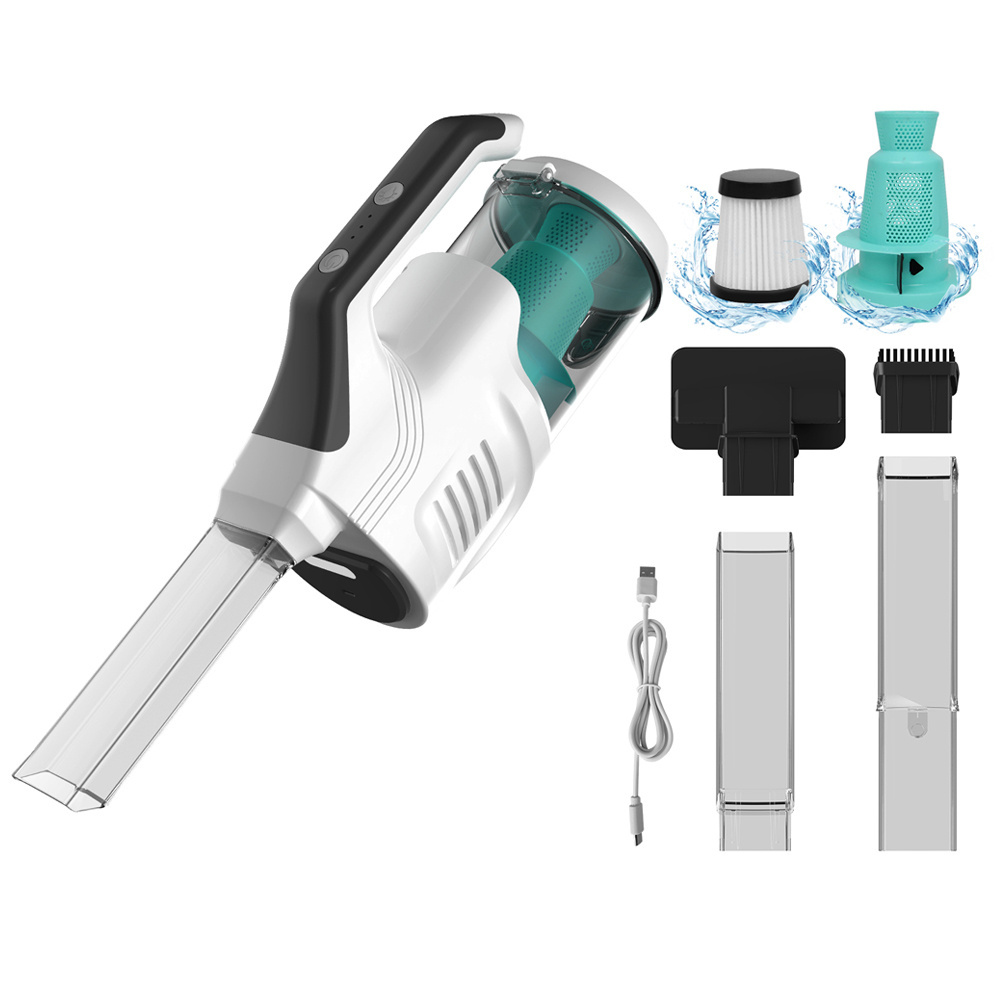 NEW Cordless Handheld Vacuum Cleaner with LED Light Lightweight Rechargeable Portable Car Mini Vacuum