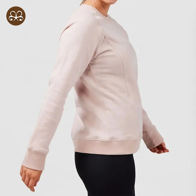 Premium Quality Nursing Breastfeeding Soft Fleece Jumper Sweatshirt Fitness Maternity Clothes