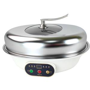 High quality stainless steel extended handle electric steamer steamed fish pot