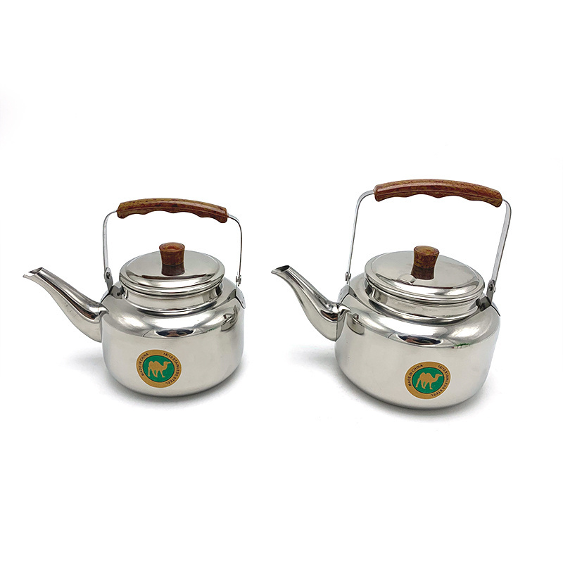 5 Different Capacity Household Whistling Kettle Stainless Steel Tea Water Boiler Antique Water Kettle