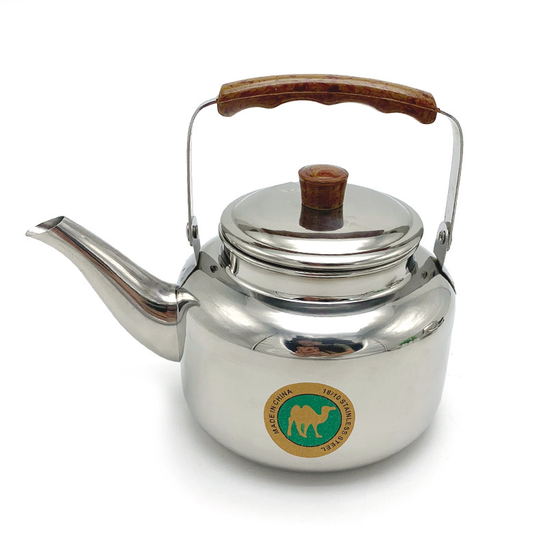 5 Different Capacity Household Whistling Kettle Stainless Steel Tea Water Boiler Antique Water Kettle