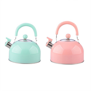 Quick Boiling Whistle Kettle Suitable for Gas Stove or Induction Cooker Teapot 2.5L Large Capacity Kettle